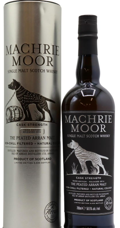 Arran Machrie Moor Cask Strength 3rd Edition Single Malt Scotch Whisky | 700ML at CaskCartel.com