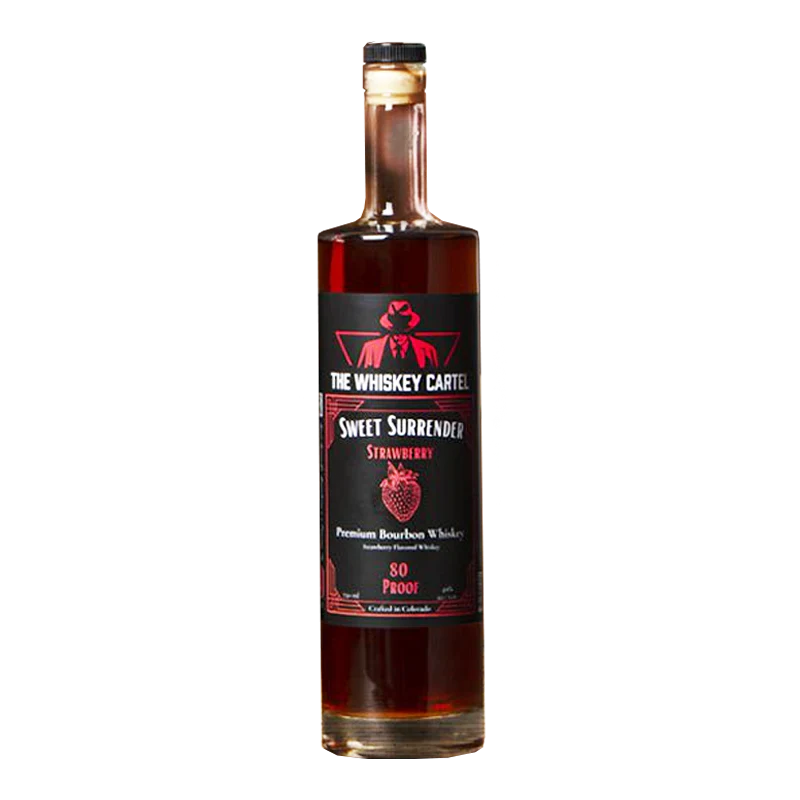 The Whiskey Cartel Sweet Surrender Strawberry Premium Bourbon at CaskCartel.com