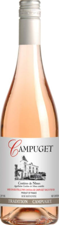 2021 | Chateau Campuget | Costieres de Nimes Tradition de Campuget Rose at CaskCartel.com