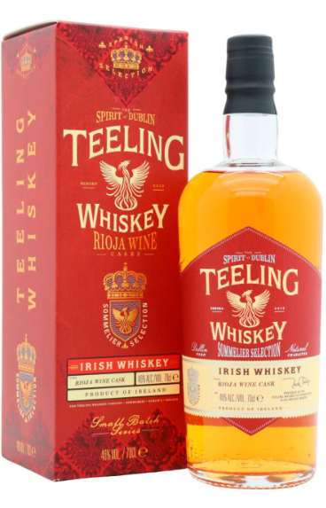 Teeling Rioja Wine Casks Irish Single Malt Whiskey | 700ML at CaskCartel.com
