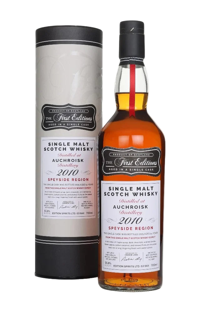 Auchroisk 14 Year Old 2010 Cask #21876 - The First Editions (Hunter Laing) Single Malt Scotch Whisky | 700ML at CaskCartel.com