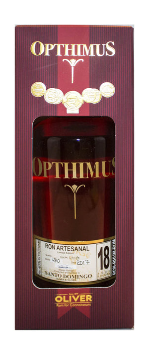 Opthimus 2017 Ron Artesanal 18 Year Old Dominican Republic Rum at CaskCartel.com