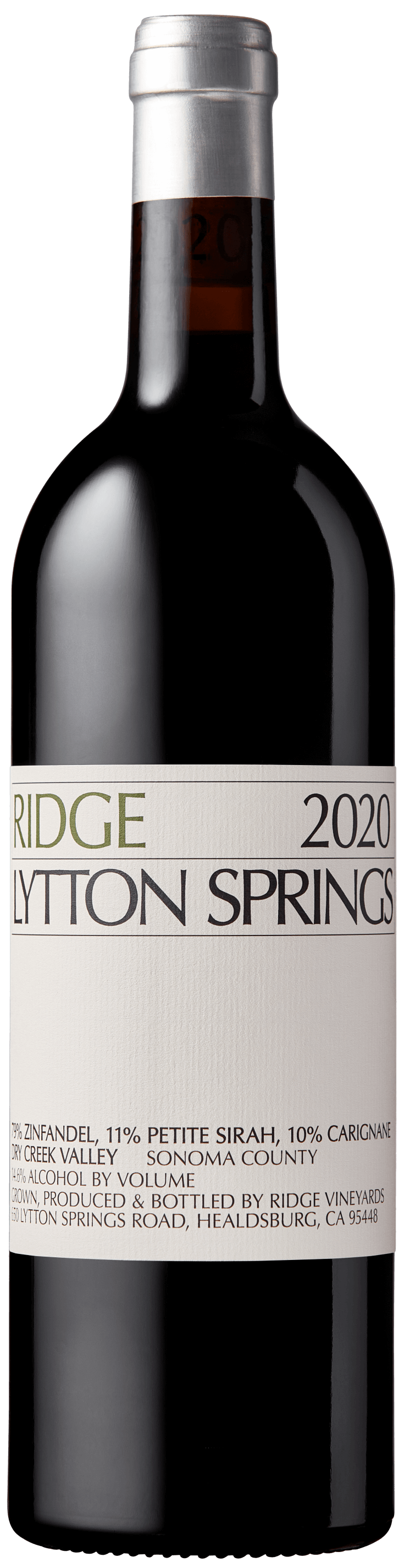 2020 | Ridge Vineyards | Lytton Springs at CaskCartel.com