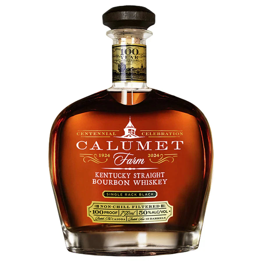 Calumet Farm Single Rack Black Centennial Kentucky Straight Bourbon Whiskey at CaskCartel.com