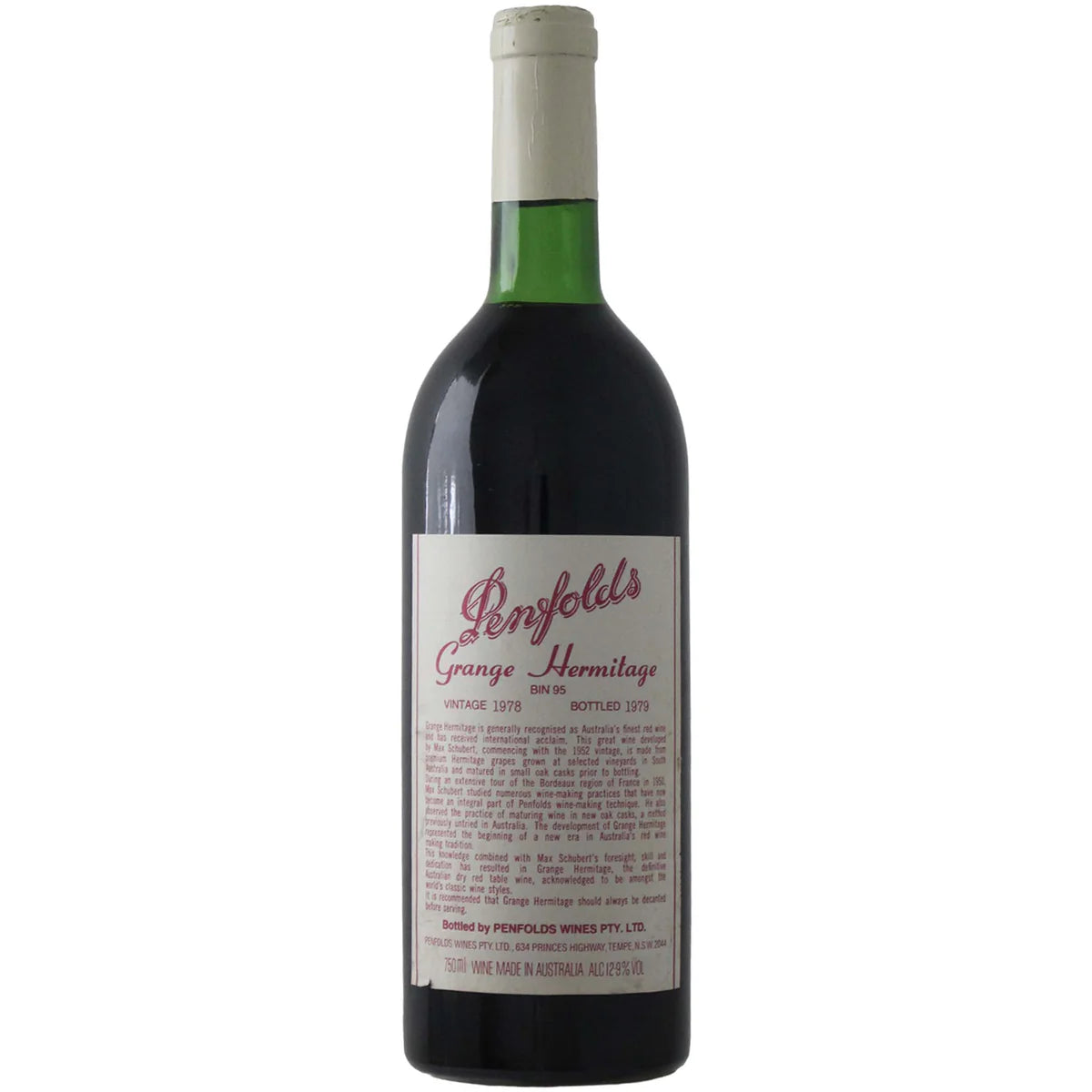 1978 | Penfolds | Grange Bin 95 at CaskCartel.com