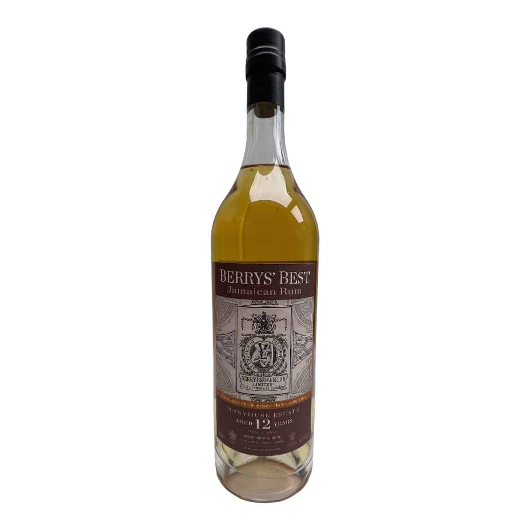 Berry Bros & Rudd Berrys Best Jamaican Rum Monymusk 12 Years for 60 Ans LMDW | 700ML at CaskCartel.com