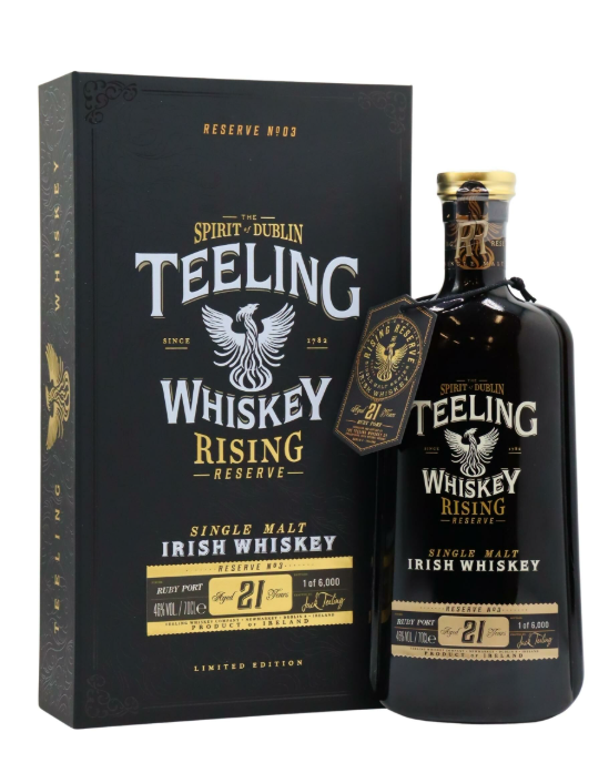 Teeling Rising Reserve #3 21 Year Old Single Malt Irish Whiskey | 700ML at CaskCartel.com