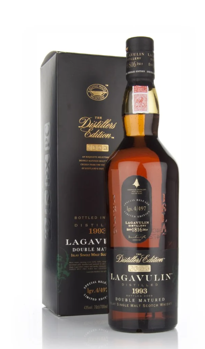 Lagavulin 1993 - Bottled 2009 Pedro Ximenez Cask Finish Distillers Edition Single Malt Scotch Whisky | 700ML at CaskCartel.com