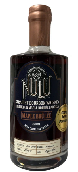 Nulu Single Barrel Cherry Berry Pancakes Select Finished In Maple Brulee Barrels 8 Year Old Kentucky Straight Bourbon Whiskey at CaskCartel.com