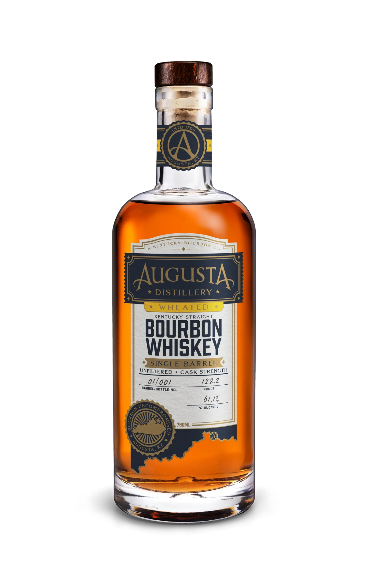 Augusta Buckners Wheated Single Barrel Cask Strength Kentucky Straight Bourbon Whiskey at CaskCartel.com