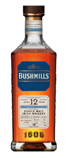 Bushmills Bordeaux Casks Private Reserve Limited Release 12 Year Old Single Malt Irish Whiskey at CaskCartel.com