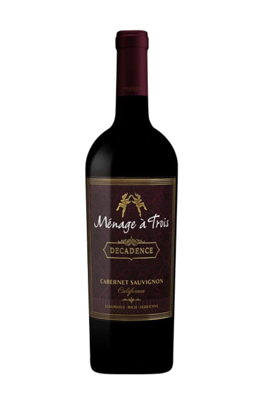Ménage à Trois | Decadence Cabernet Sauvignon - NV at CaskCartel.com