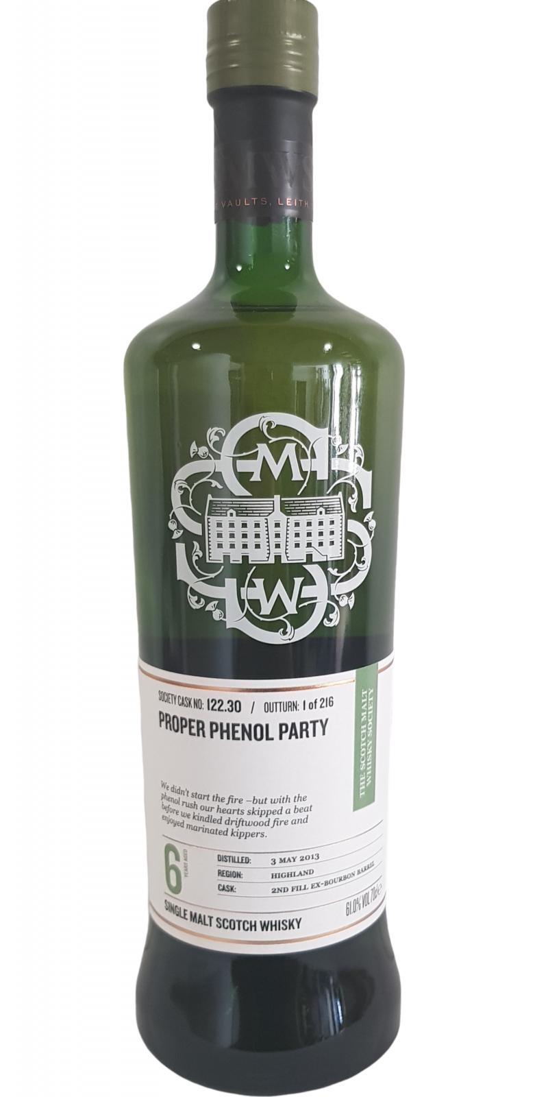 Croftengea 2013 SMWS 122.30 Proper Phenol Party Single Malt Scotch Whisky | 700ML at CaskCartel.com
