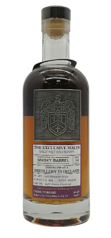 Distilled in Ireland 14 Year Old The Exclusive Malts Refill Sherry Hogshead Barrel Exclusive Single Malt Whisky | 700ML at CaskCartel.com