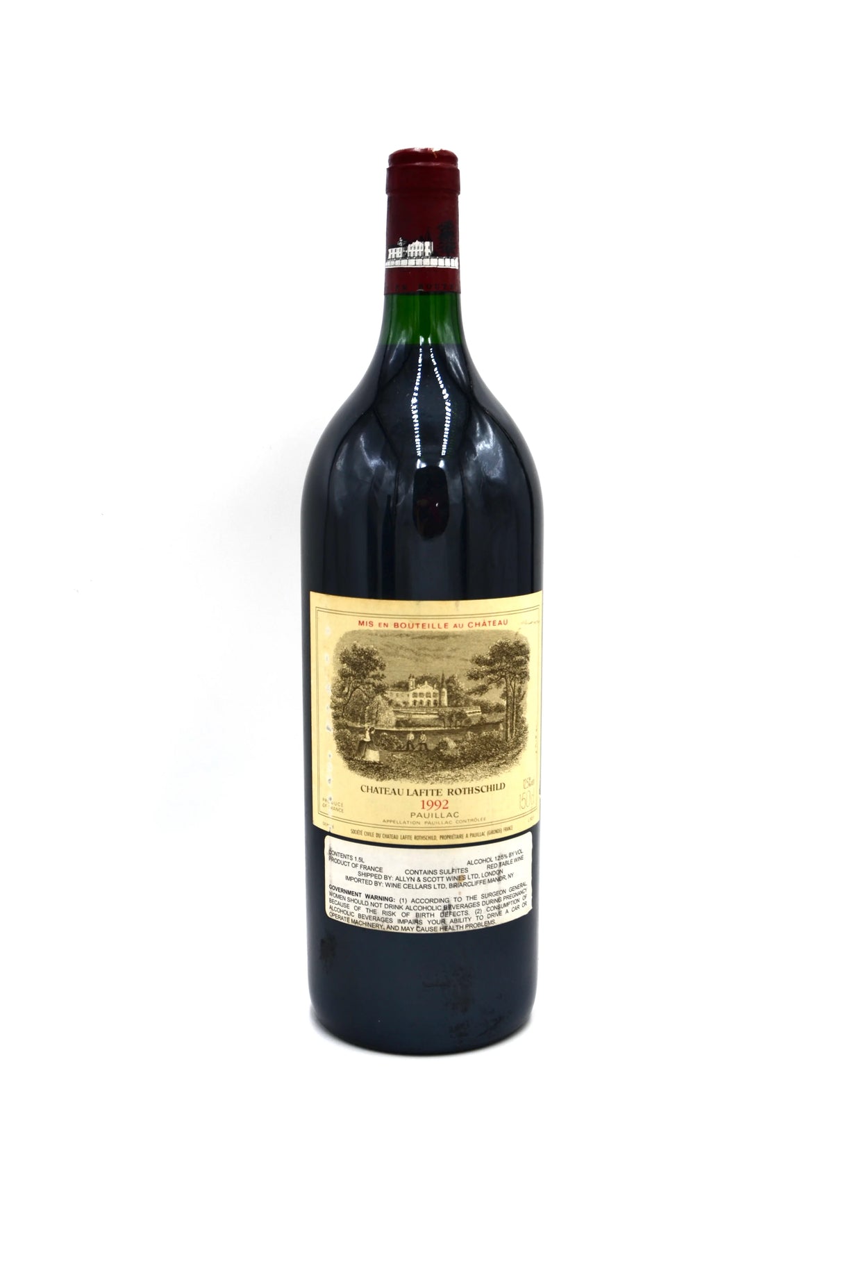 1992 | Chateau Lafite Rothschild | Pauillac (Magnum) at CaskCartel.com