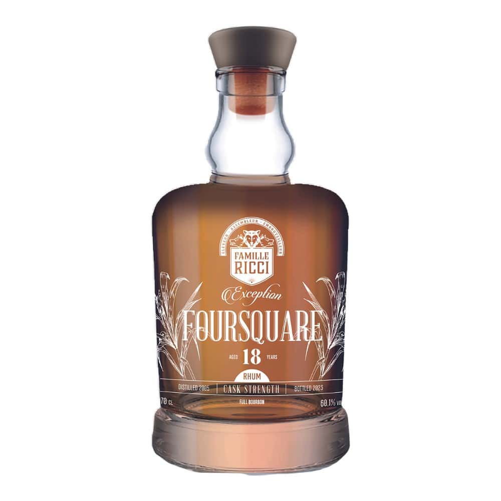 Famille Ricci Exception Foursquare 18 Year Old 2005-2023 Rum | 700ML at CaskCartel.com