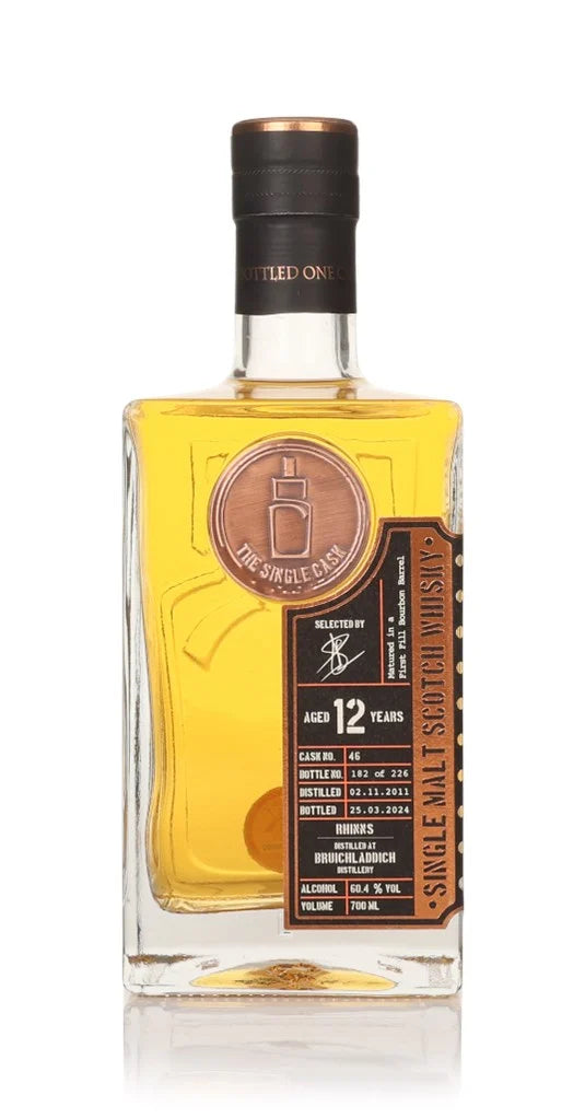 Bruichladdich 12 Year Old 2011 Cask #46 The Single Cask Single Malt Scotch Whisky | 700ML at CaskCartel.com