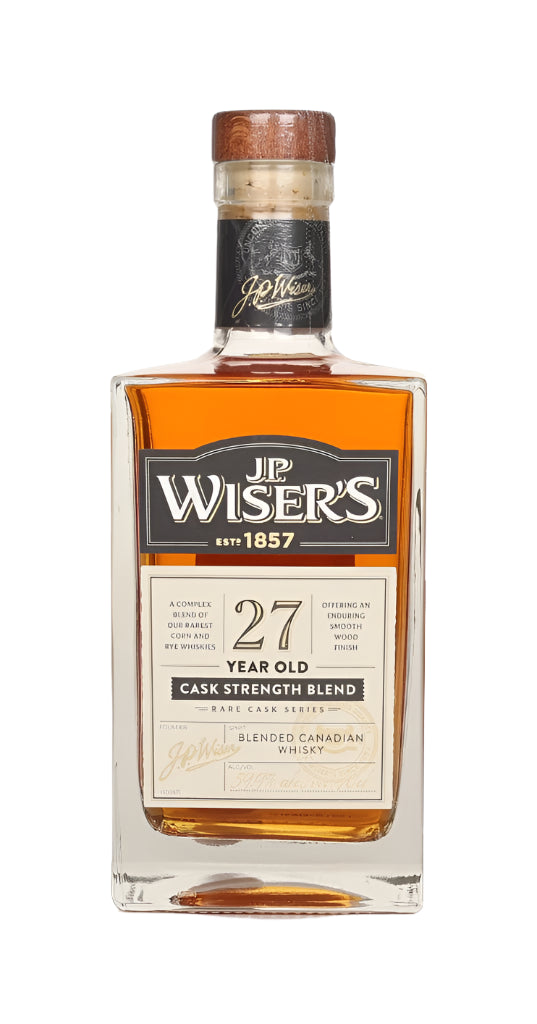 J.P. Wiser's 27 Year Old - Cask Strength Blended Canadian Whisky | 700ML at CaskCartel.com