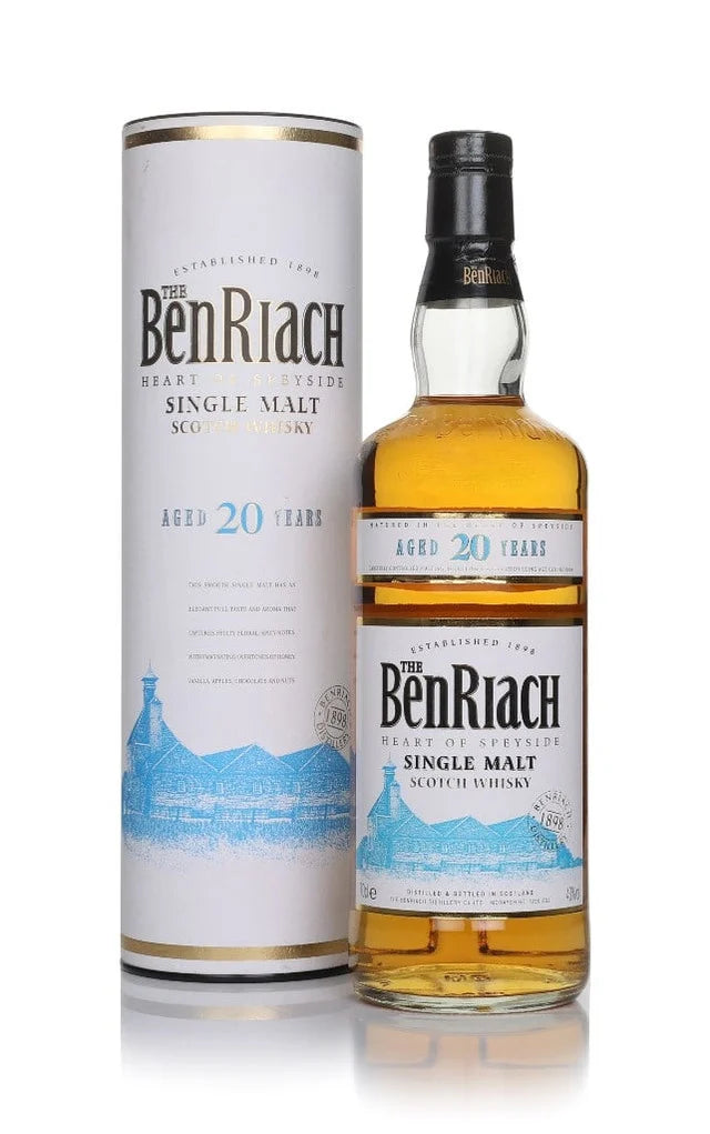BenRiach 20 Year Old - Pre 2015 Single Malt Scotch Whisky | 700ML at CaskCartel.com