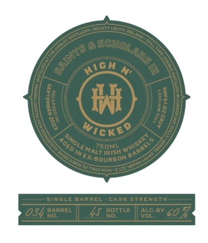 High N’ Wicked Saints & Scholars III Single Malt Irish Whisky at CaskCartel.com