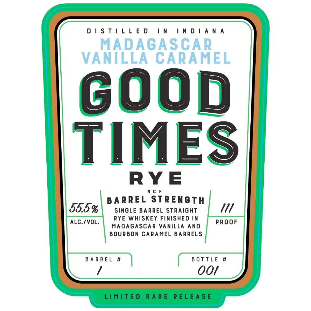 Good Times Madagascar Vanilla Caramel Rye at CaskCartel.com