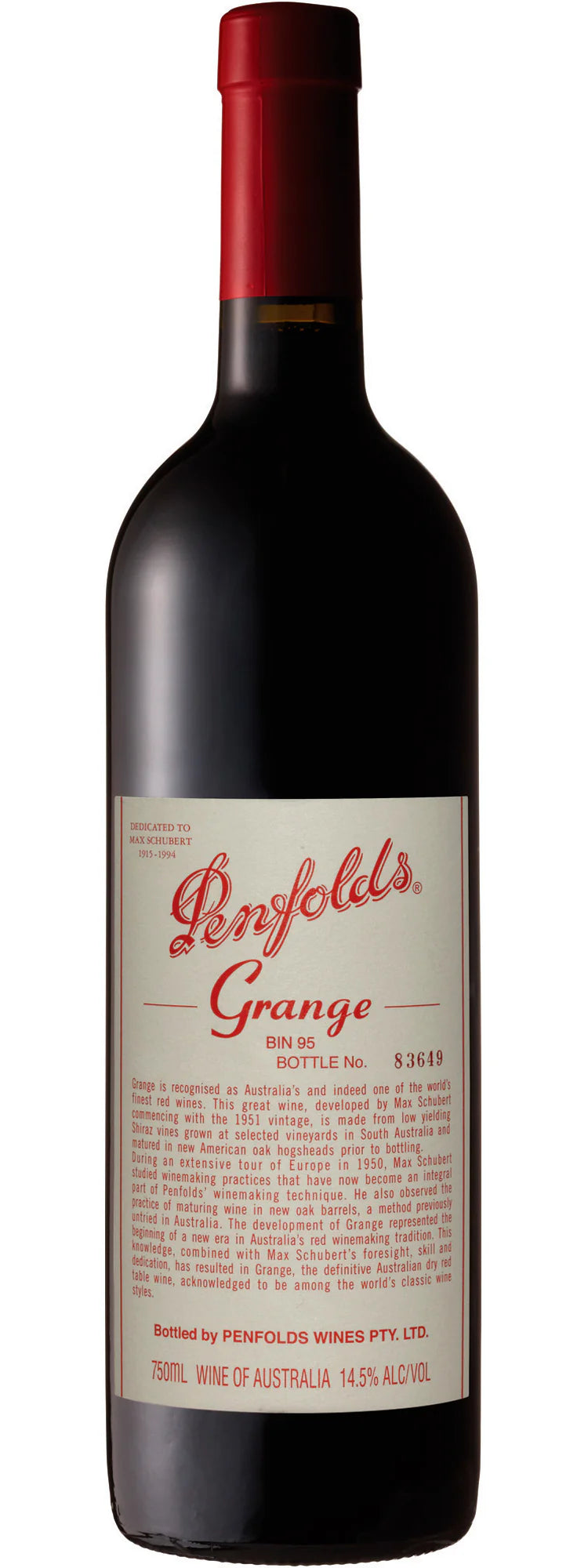 2008 | Penfolds | Grange Bin 95 at CaskCartel.com