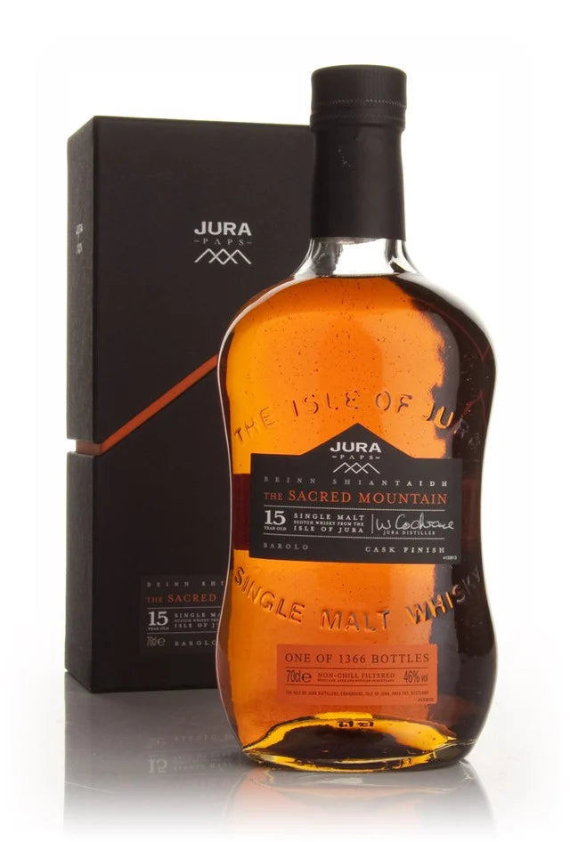 Jura Paps 15 Year Old - Sacred Mountain Single Malt Scotch Whisky | 700ML at CaskCartel.com