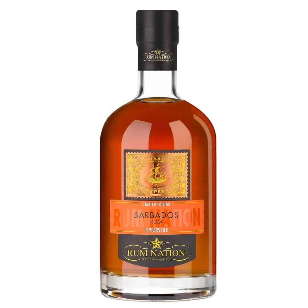 Rum Nation Barbados 8 Year Old 2020 Release | 700ML at CaskCartel.com