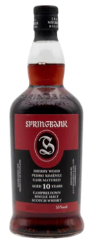 Springbank Pedro Ximenez Sherry Cask Matured 10 Year Old Single Malt Scotch Whisky | 700ML at CaskCartel.com