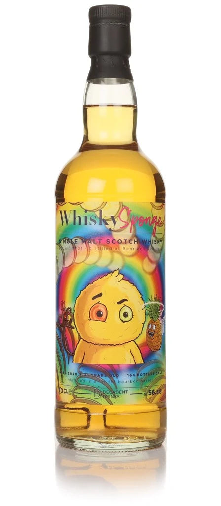 Benriach 21 Year Old 1999 Sponge Edition No.21 (Decadent Drinks) Single Malt Scotch Whisky | 700ML at CaskCartel.com