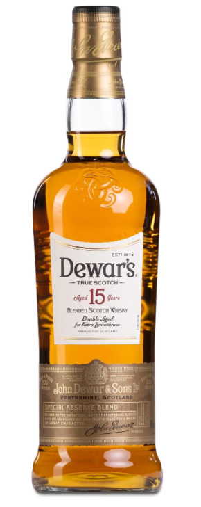 Dewar's 15 Year Old Double Aged For Extra Smoothness Blended Scotch Whisky | 700ML at CaskCartel.com