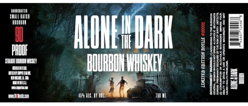 Alone in the Dark Bourbon Whiskey at CaskCartel.com