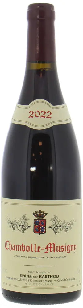 2022 | Domaine Ghislaine Barthod | Chambolle-Musigny at CaskCartel.com