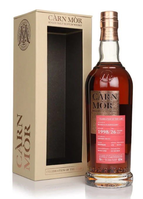 Benriach 26 Year Old 1998 Cask #84101 Celebration of the Cask Carn Mor Single Malt Scotch Whisky | 700ML at CaskCartel.com
