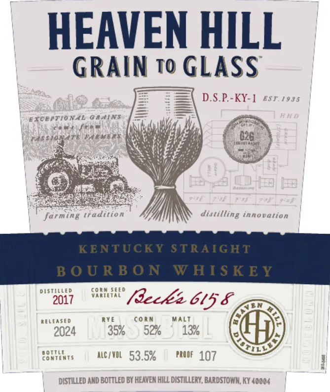 Heaven Hill Grain to Glass Straight Bourbon Whiskey at CaskCartel.com 2