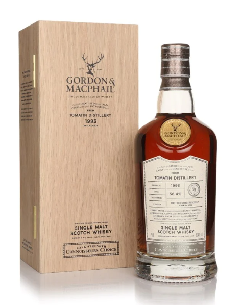 Tomatin 30 Year Old 1993 Cask #6812 Connoisseurs Choice Gordon & MacPhail Single Malt Scotch Whisky | 700ML at CaskCartel.com