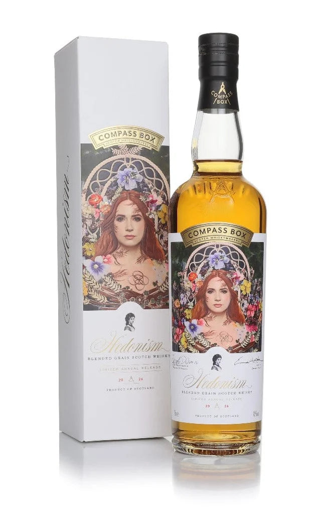 Compass Box Hedonism 2026 Blended Grain Scotch Whisky | 700ML at CaskCartel.com