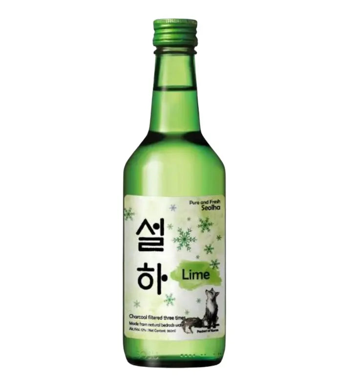 Soonhari Seolha Lime Soju | 375ML at CaskCartel.com