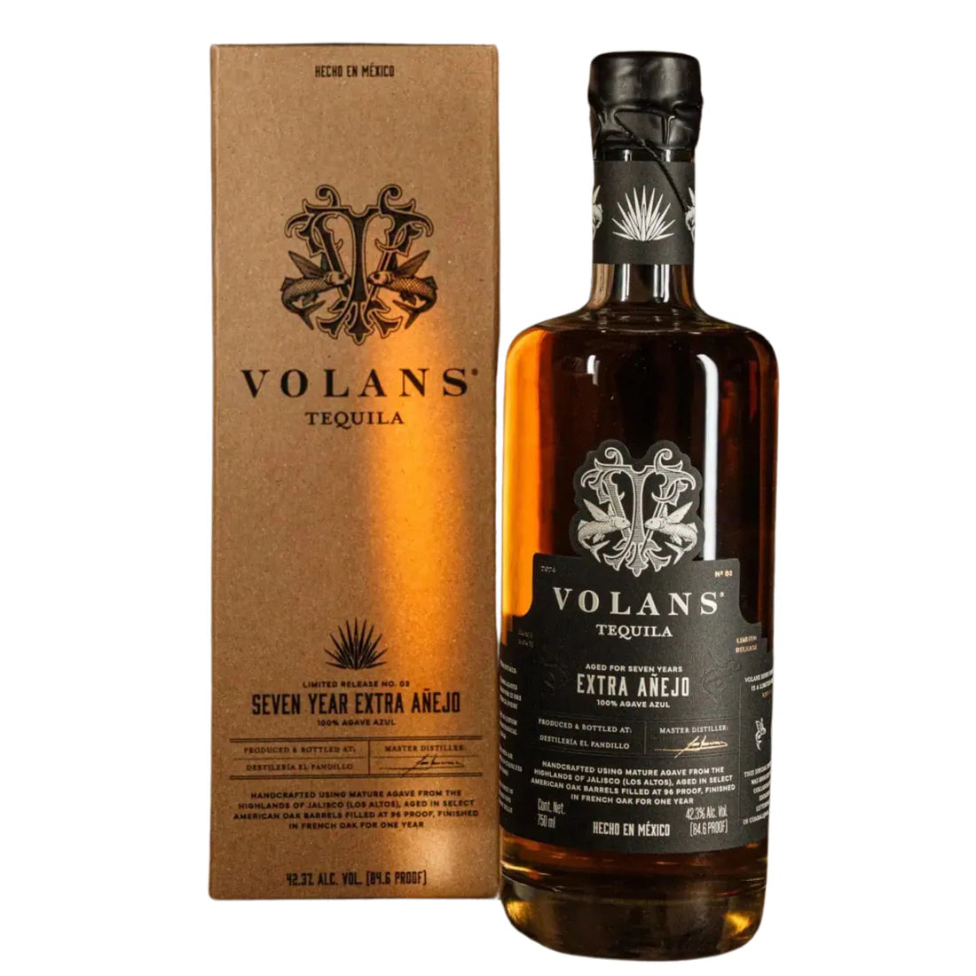 Volans Ultra Premium Limited Release 7 Year Old Extra Anejo Tequila at CaskCartel.com