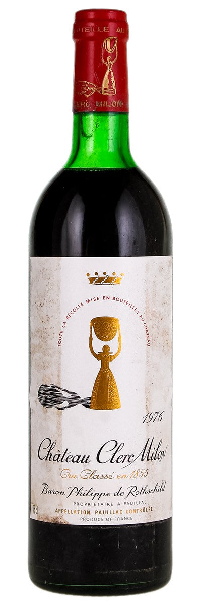 1976 | Chateau Clerc-Milon | Pauillac at CaskCartel.com