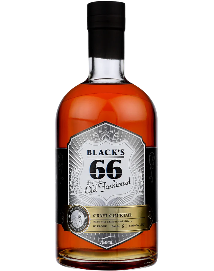 Blacks 66 Barreled Old Fashioned Craft Cocktail at CaskCartel.com