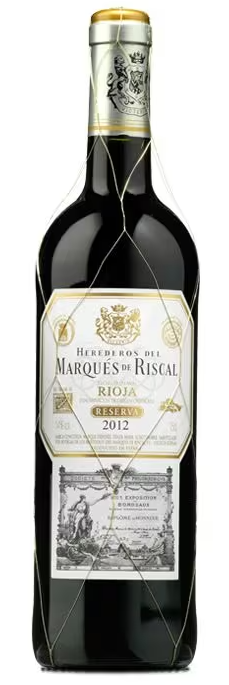 2012 | Marques de Riscal | Reserva at CaskCartel.com