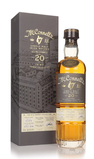 McConnell’s 20 Year Old Cask #4540 The Old Cromac Collection 2024 Release Single Malt Irish Whisky | 700ML at CaskCartel.com