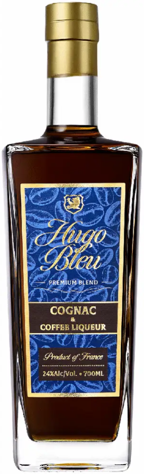 Hugo Bleu Coffee and Cognac | 700ML at CaskCartel.com