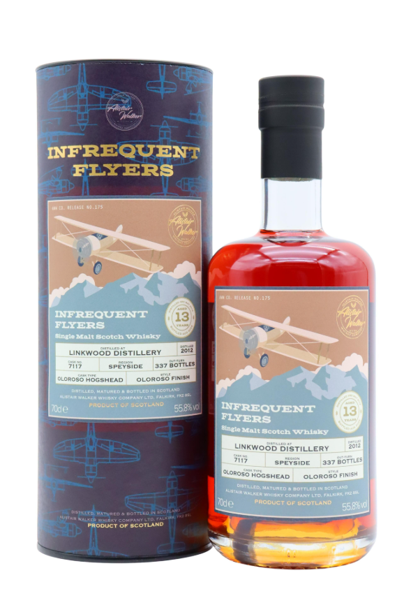 Linkwood Infrequent Flyers Single Cask #7117 - 13 Year Old 2012 Single Malt Scotch Whisky | 700ML at CaskCartel.com