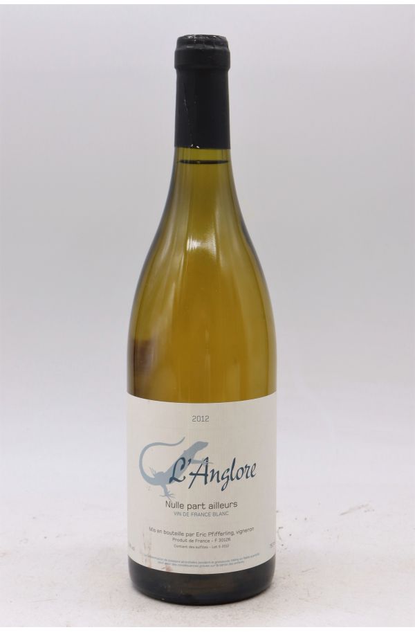 2012 | Domaine l'Anglore | Nulle Part Ailleurs Blanc at CaskCartel.com
