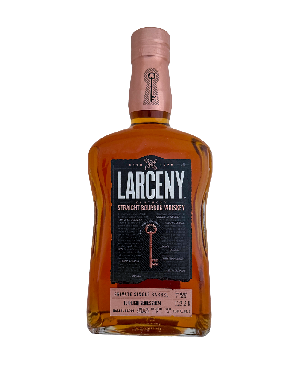 Larceny Topflight Series S3B24 7 Year Old Straight Bourbon Whiskey at CaskCartel.com
