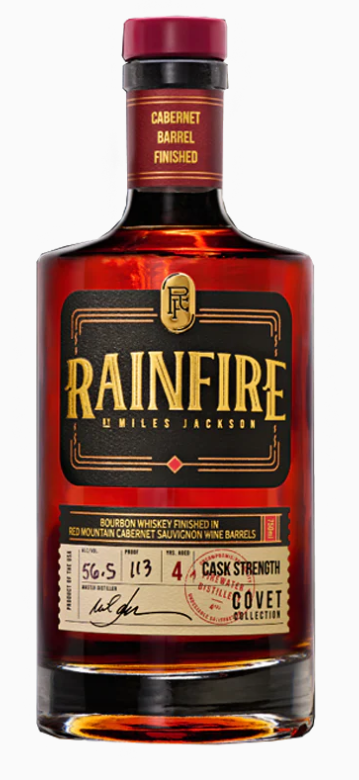 Firewater Distillery Rainfire Finished in Cabernet Sauvignon Barrels Straight Bourbon Whiskey at CaskCartel.com