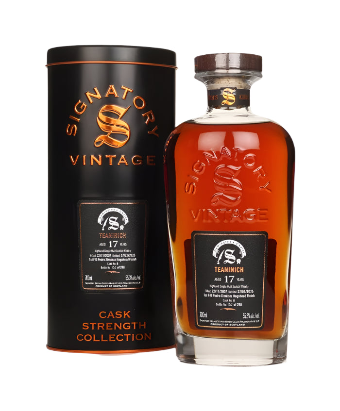 Teaninich 17 Year Old 2007 Cask #6 - Cask Strength Collection (Signatory) Single Malt Scotch Whisky | 700ML at CaskCartel.com