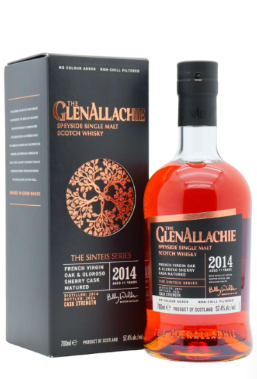 GlenAllachie The Sinteis Series Part III 11 Year Old · 2014 Vintage Single Malt Scotch Whisky | 700ML at CaskCartel.com